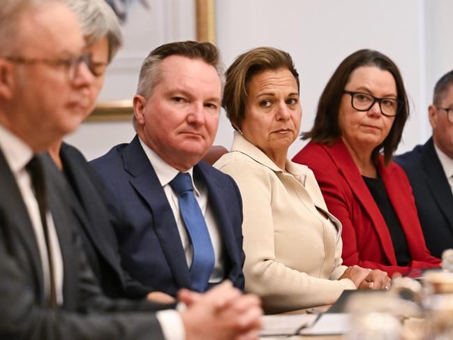 Anthony Albanese holds his first cabinet meeting. Picture: Martin Ollman/NCA NewsWire