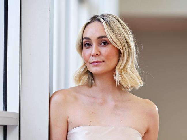 DAILY TELEGRAPHS - 13.12.23MUST NOT PUBLISH  BEFORE CLEARING WITH PIC EDITOR  - Thane Cook from MAFS pictured after announcing her split with ex partner Ollie Skelton. Picture: Sam Ruttyn
