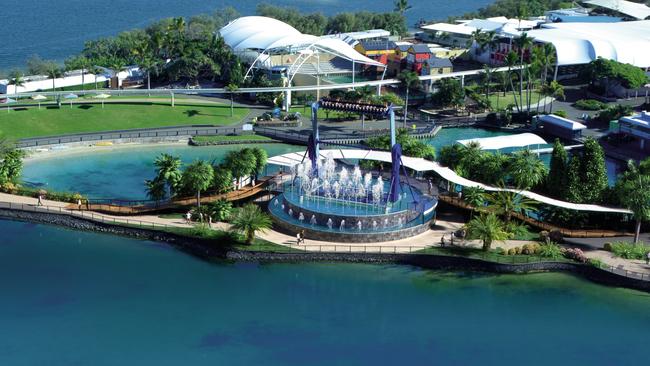 The plan for the new, reimagined Sea World on the Gold Coast. Picture: Village Roadshow Theme Parks.