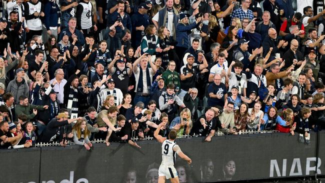 Carlton fans out in force at the finals this year. Picture: Getty Images