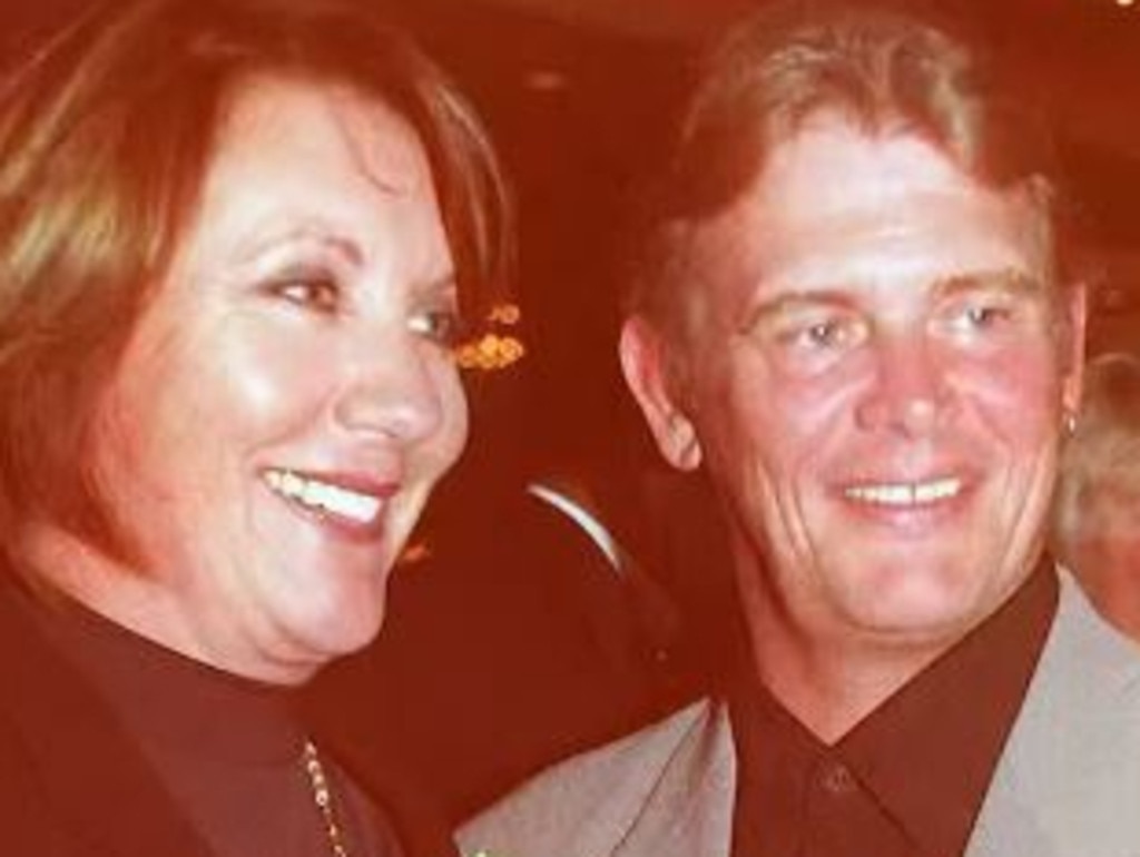 A rare image of a beaming John and wife Jill at a function, both wearing flowers in their lapels, was shared among the collection. Picture: Instagram