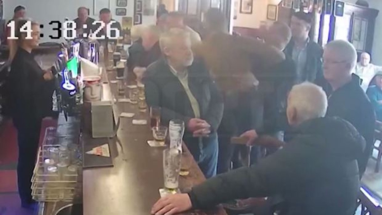 Conor McGregor punches a patron in a Dublin bar. And the bloke barely flinched