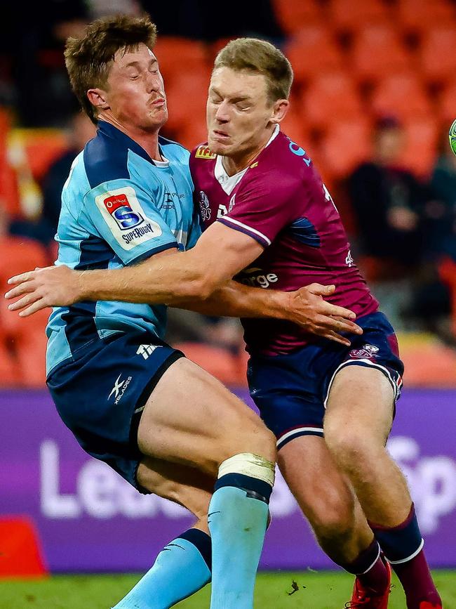 The Aussie Super Rugby comp kicked off last week. Picture: Patrick Hamilton/AFP