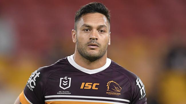 Broncos skipper Alex Glenn was injured in the win against the Bulldogs. Picture: Getty Images