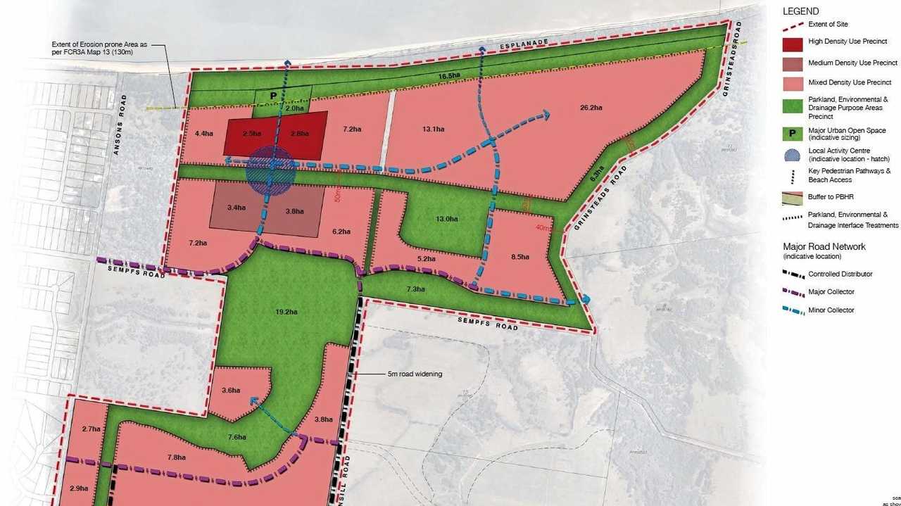 HOUSING PLAN: Concept designs of the proposed housing estate to be located in Dundowran. The council granted preliminary approval to the development yesterday. Picture: Contributed