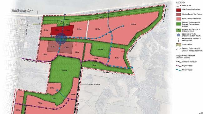 HOUSING PLAN: Concept designs of the proposed housing estate to be located in Dundowran. The council granted preliminary approval to the development yesterday. Picture: Contributed