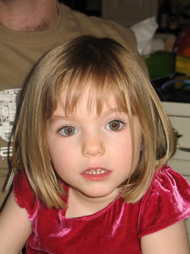 Madeleine McCann disappeared from her parents holiday apartment in Portugal in 2007. Picture: Metropolitan Police / AFP