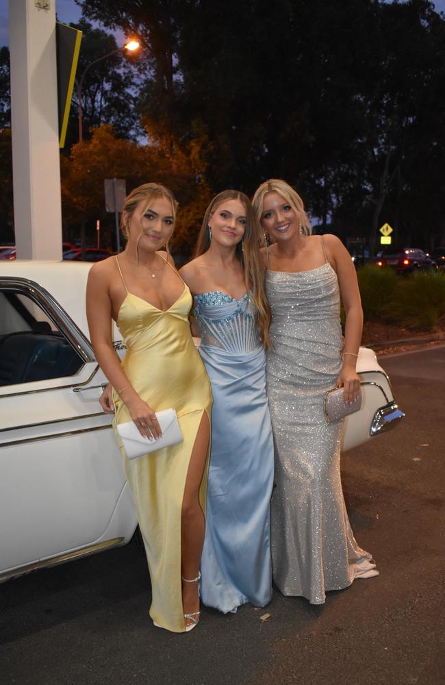 Students at the 2024 Nambour Christian College formal.