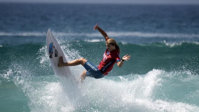 Freya Prumm notched up a third-place finish. Picture: WSL