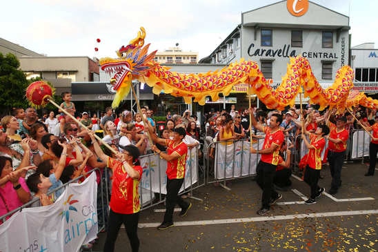 Chinese New Year street festival