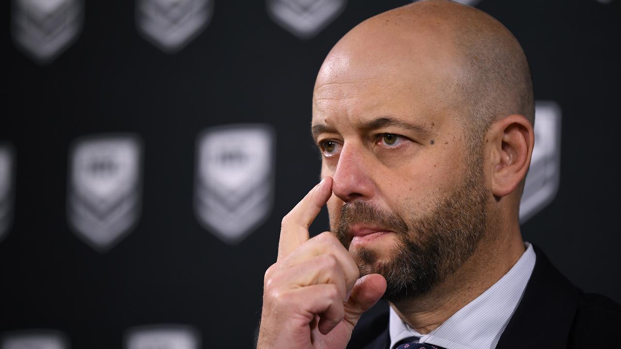 NRL CEO Todd Greenberg has boxed himself into a corner.