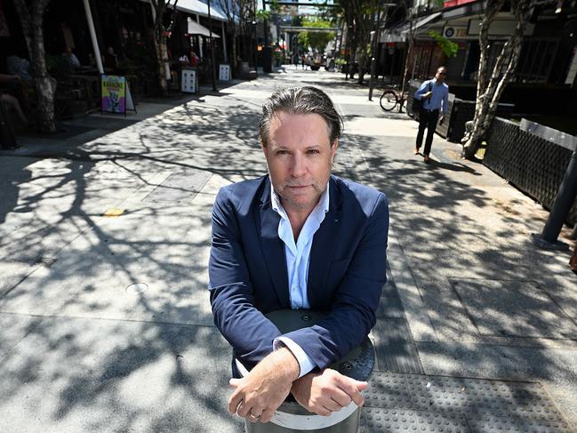 **ON HOLD: DO NOT USE** 6/11/2024: New Night Life Commissioner, John Collins  in Chinatown Mall and the Valley Mall , Fortitude Valley,  Brisbane. pic: Lyndon Mechielsen/Courier Mail