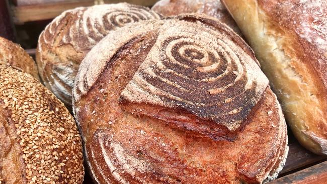 Bourke Street Bakery’s freshly baked bread. Picture: Jenifer Jagielski