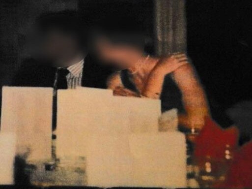 The photo that allegedly shows the now minister and alleged rape victim. Picture: news.com.au