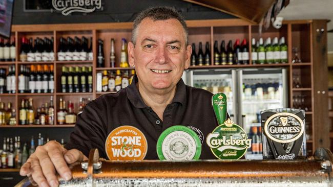 Mano's Tedder Avenue owner Mick Ellison. Picture Jerad Williams