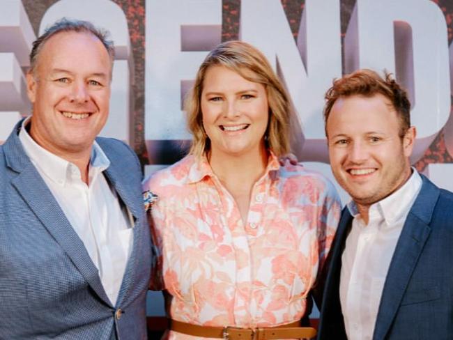 Triple M’s popular Rush Hour trio—Leisel Jones, Liam Flanagan, and Ben ‘Dobbo’ Dobbin. Photo: Instagram.