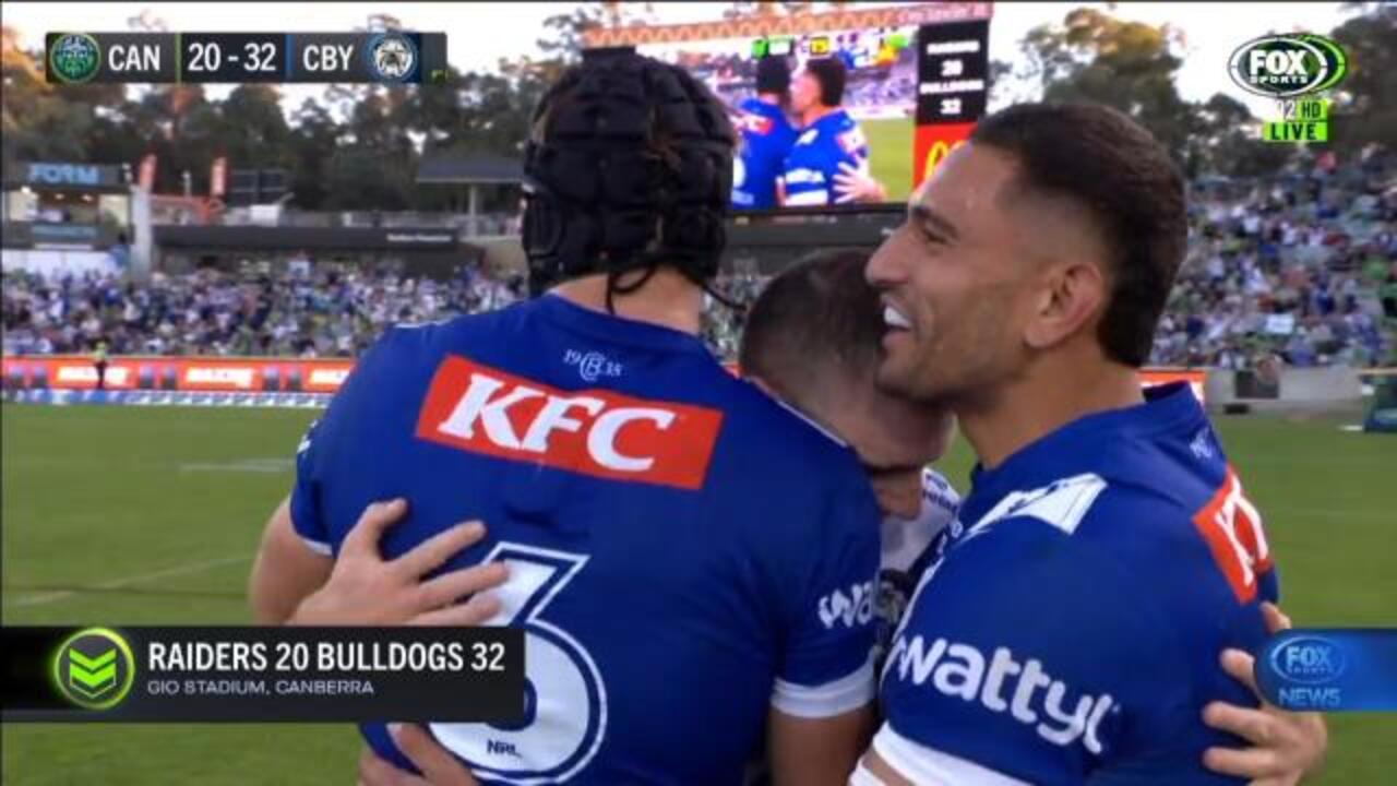 Dogs cement 1st after Raiders blow lead