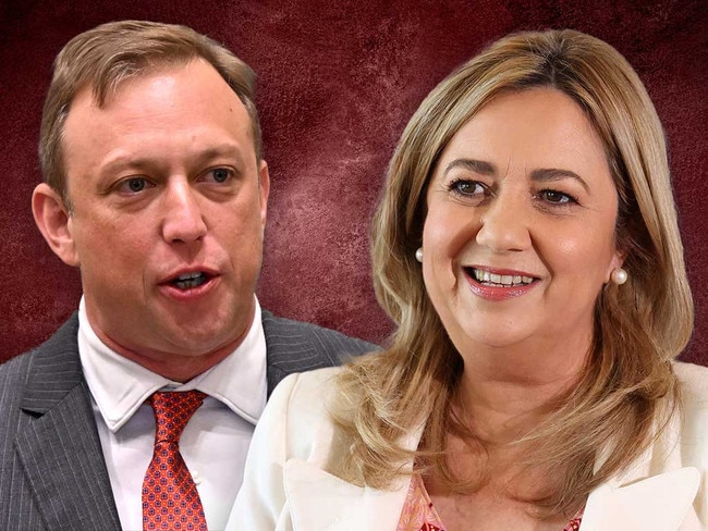 Palaszczuk vs Miles poll result art