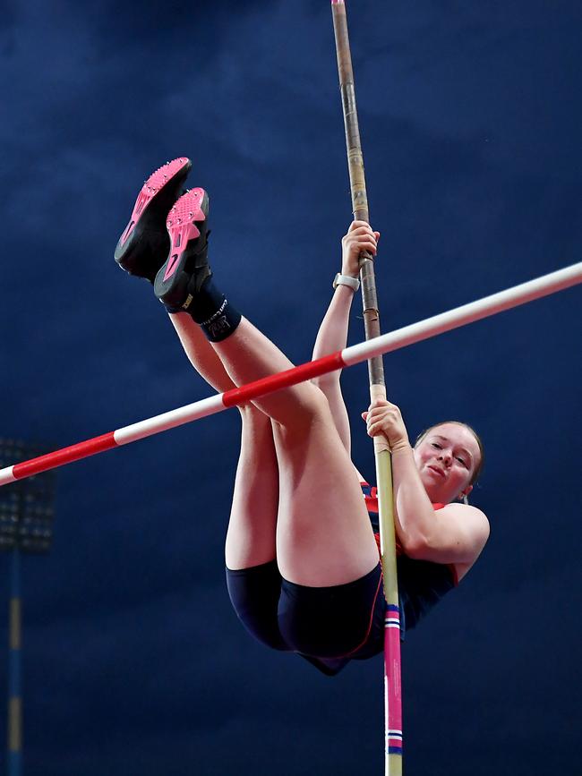 The Queensland All Schools track and field championships at QSAC. Thursday October 31, 2024. Picture, John Gass