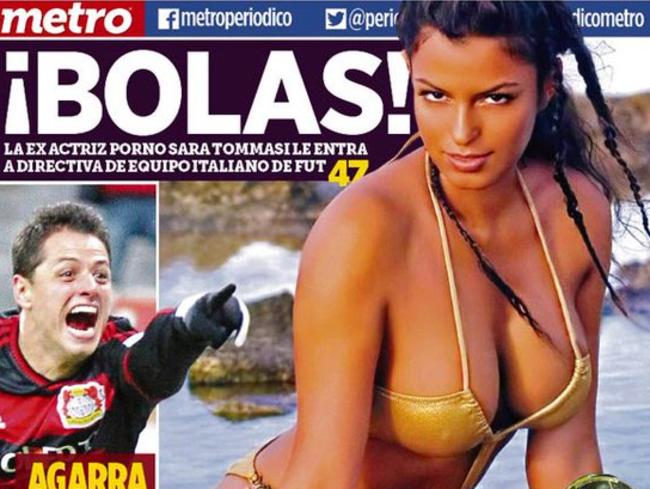 Italian School - Sara Tommasi: porn star becomes Italy football club director | news.com.au  â€” Australia's leading news site