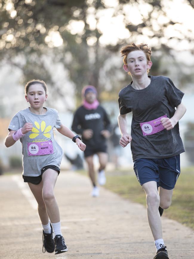 Mother's Day Classic run and walk at Bellerive. Picture: Chris Kidd