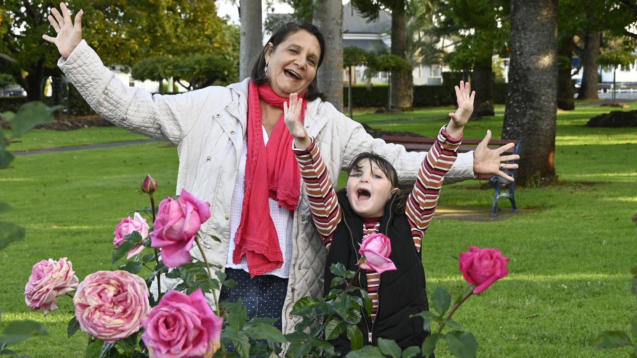 Kathleen Wincen and her 9-year-old daughter Annabelle have been through more hardships together than most people have to in a lifetime, and this Mother's Day they will celebrate their incredible bond and the heartbreaking health journey they have overcome as mother and daughter. Picture: Bev Lacey
