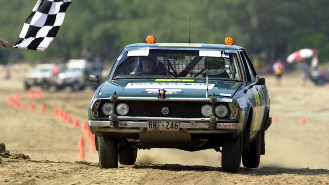 2001: A P76 competes in the Australian Safari with drive Michael Coates and navigator Russell Jones. 