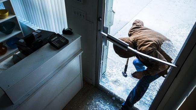 A serial thief who broke into a number of southeast shops with a sledgehammer has been jailed. Picture: Generic