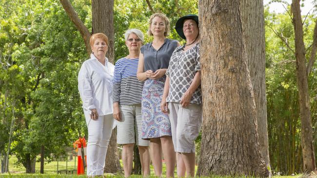 Residents have been campaigning against the proposed zipline in the Mt Coot-tha Botanical Gardens. Picture: AAP/Richard Walker