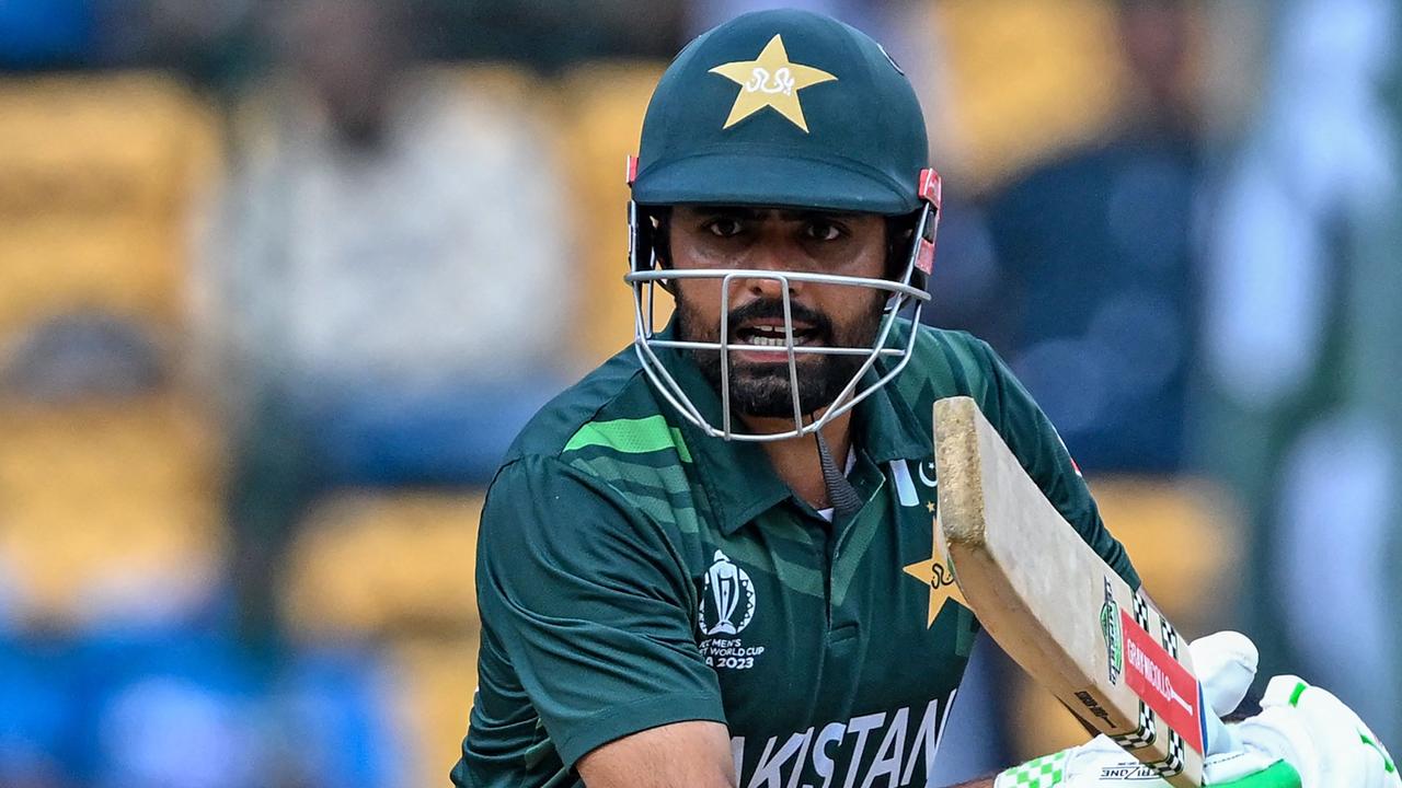 Pakistan's captain Babar Azam. Photo by Sajjad HUSSAIN / AFP