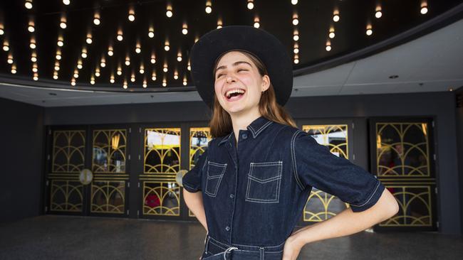 Singer Songwriter and QMA 2019 Song of the year winner Clea Pratt at the opening of The Fortitude Music Hall. Picture Lachie Millard