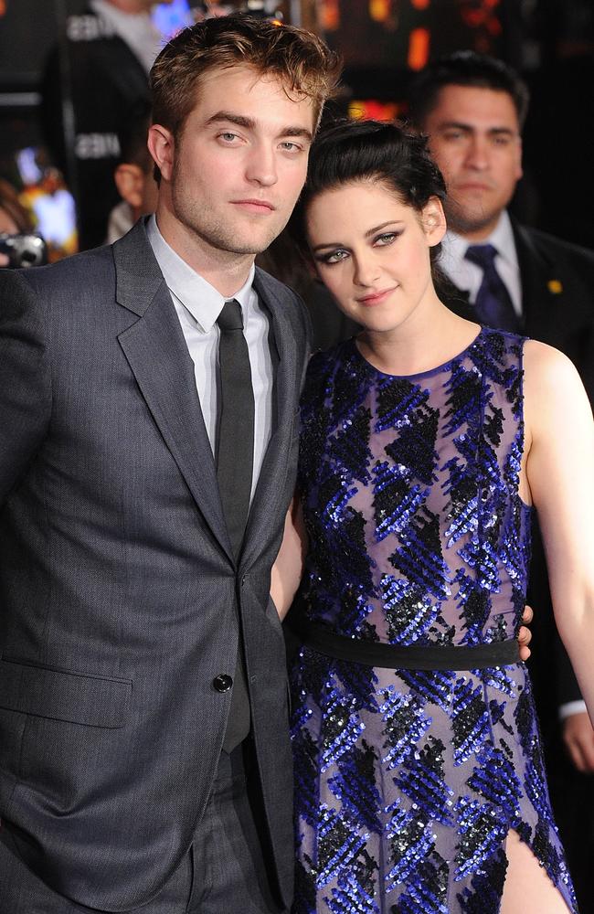 Robert Pattinson and Kristen Stewart were into armpit licking. Picture: Jason Merritt/Getty Images