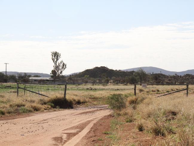 The entry to Perte Therre, west of Alice Springs. Picture: Gera Kazakov