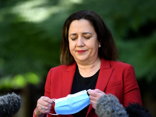 The decision to lift lockdown by Queensland Premier Annastacia Palaszczuk has ensured the NRL stays put. Picture: NCA NewsWire / Dan Peled