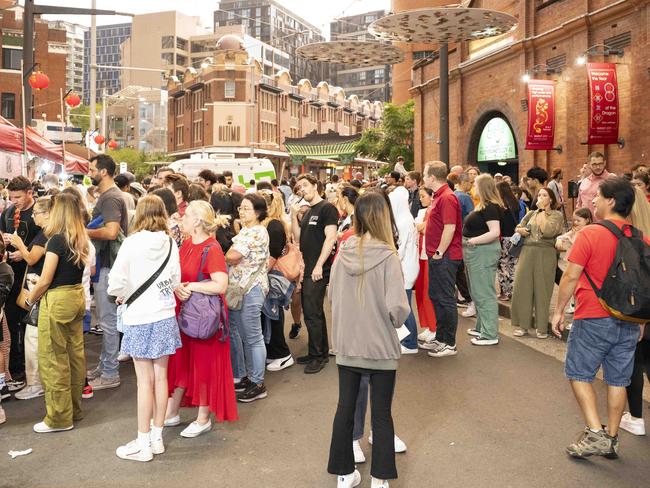 Sydney’s Haymarket at the southern end of the Sydney CBD is a new investor hotspot. Picture: NCA NewsWire / Monique Harmer