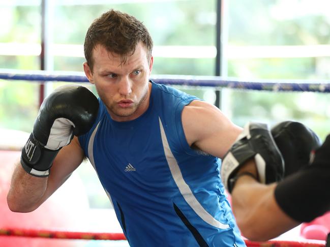 Jeff Horn is ‘monstering people’ says his trainer. Picture: Getty Images