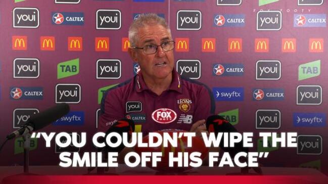 Chris Fagan lauds McCluggage after late winner | Brisbane Lions press conference