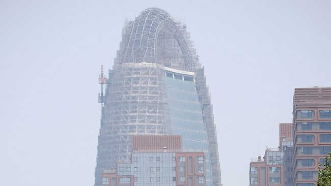 CHINA-POLITICS-ARCHITECTURE-OFFBEAT