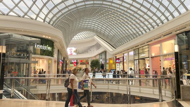 Chadstone's visitor numbers are down. Picture: Wayne Taylor