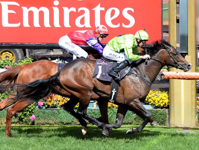 Jockey Dwayne Dunn wins on Royal Symphony but wasn’t exactly happy post race with some of his rivals.