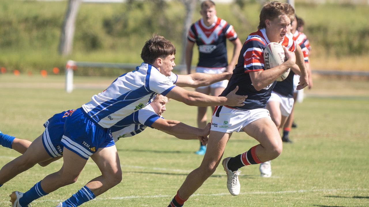 This time last year, Jaxon Purdue had just led St Patrick’s College, Mackay, to Aaron Payne Cup glory and was plotting his way into the Mackay Cutters’ Mal Meninga Cup (U19s) squad. Picture: Michaela Harlow