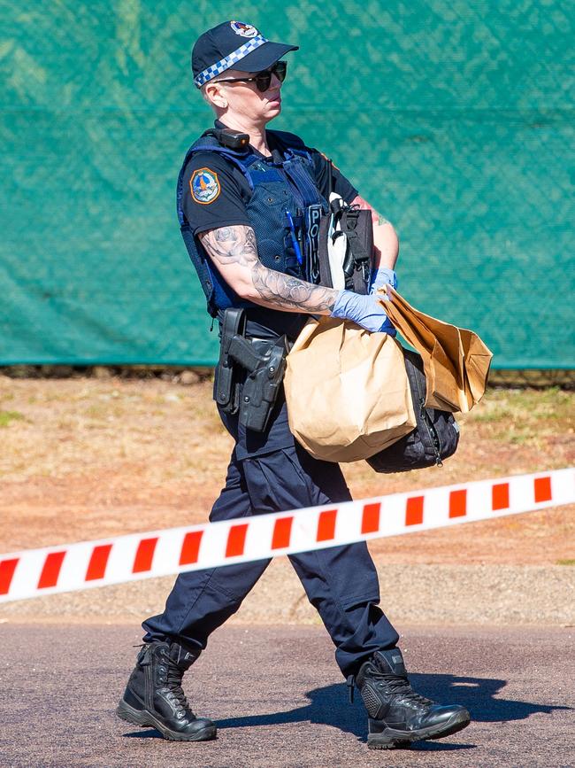 NT police are responding to an overnight incident in Karama. Picture: Che Chorley