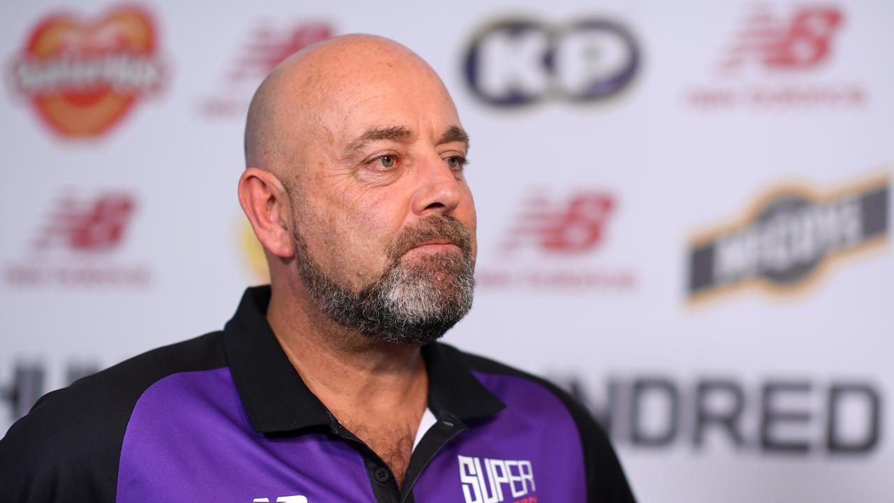 Darren Lehmann was involved in The Hundred Draft as head coach of the Northern Super Chargers.