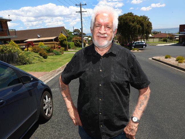 74-year-old Kevin Lodge was attacked by a tradie in a violent June road rage attack just around the corner from his house. Picture: Alan Barber