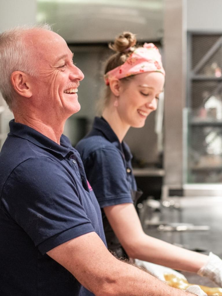 Sticky Australia founder David King and daughter Annabelle King