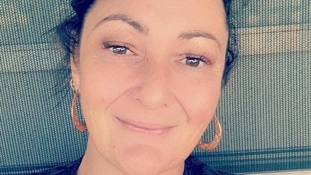 Kylie Sanders, 42, died in Yarrawonga on Friday night after she was allegedly hit by a car.