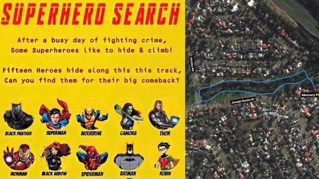 Superhero Search. Picture: Facebook- Kings Langley Kindness