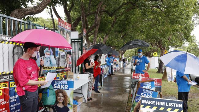 Voters in both NSW and Queensland should prepare for unwelcome rain on election day this year. Picture: Tim Hunter.