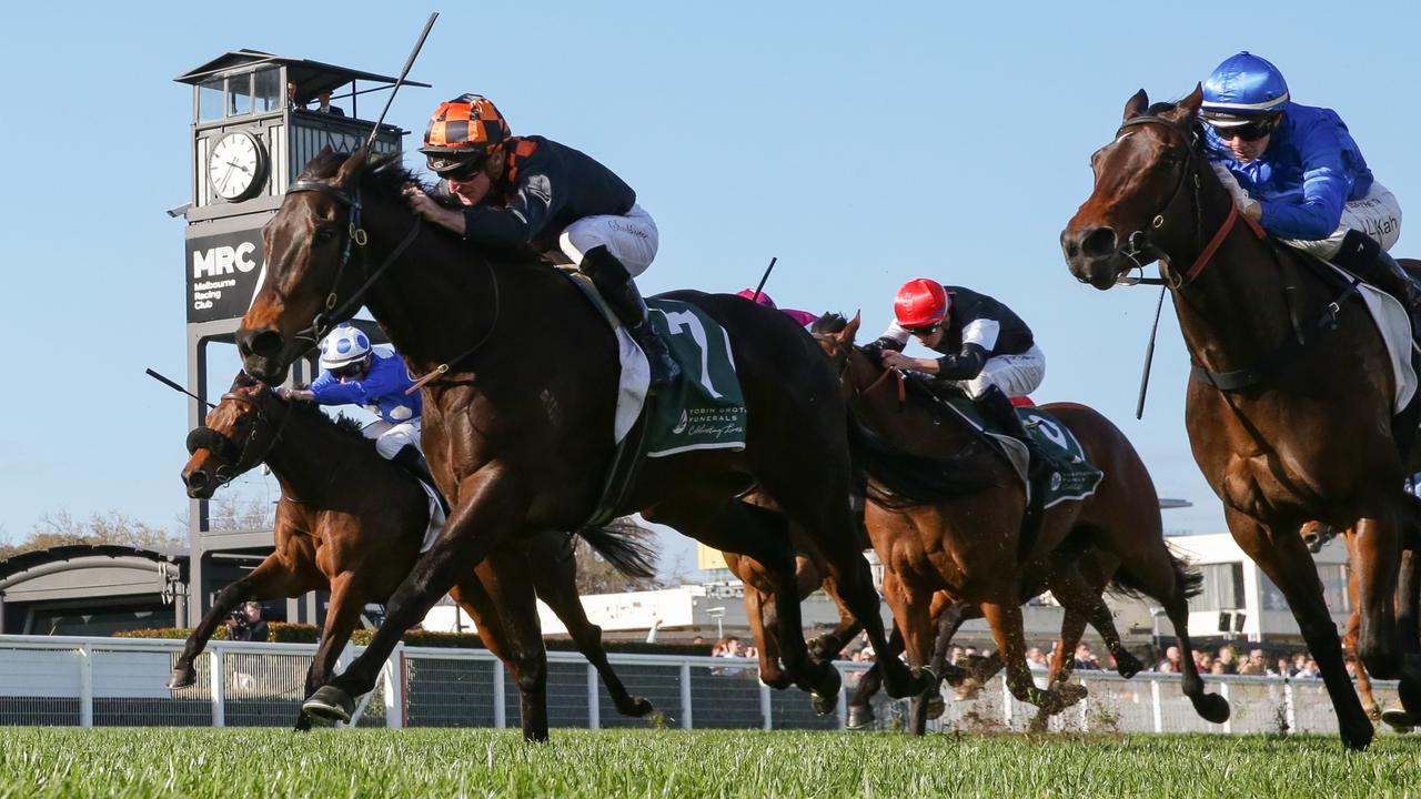 Benedetta could end up in England in June should she perform well in the Group 1 William Reid Stakes at The Valley. Picture: Racing Photos via Getty Images