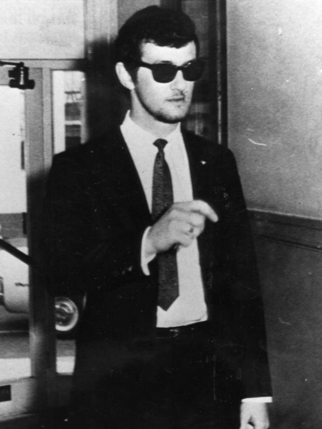 von Einem outside the inquest into the death of Dr Gordon Duncan in Adelaide in 1972.